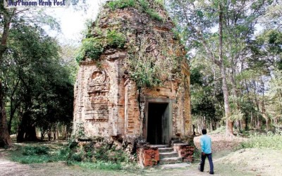 Sambor Prei Kuk Complex in Kampong Thom