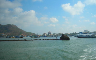 Beach at Vung Tau city