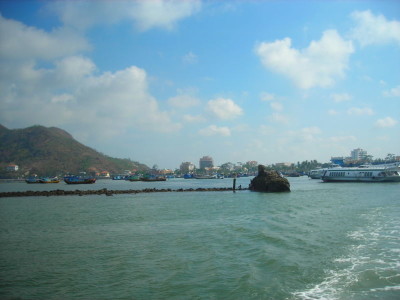 Beach at Vung Tau city