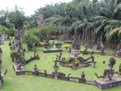 Vientiane city in Laos