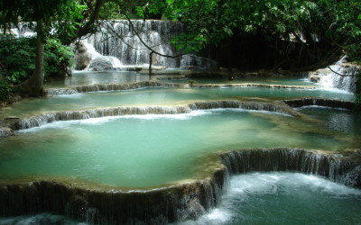 Kuang Si Waterfall in Luang Prabang