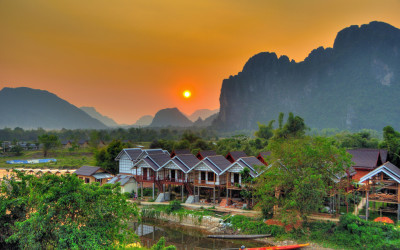 Vang Vieng in Laos