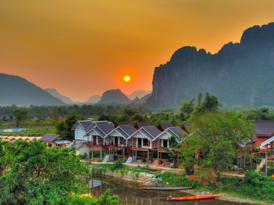 Vang Vieng in Laos