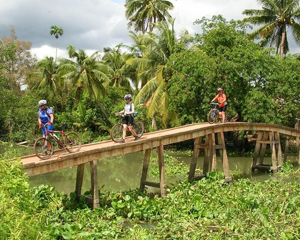 Mekong Eco Tour in Tan Phong Island Full day with Biking