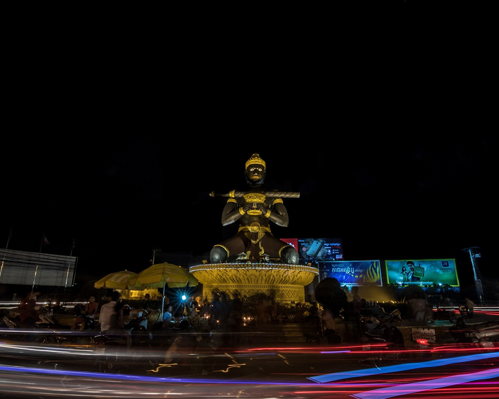 Battambang by Night by Tuktuk