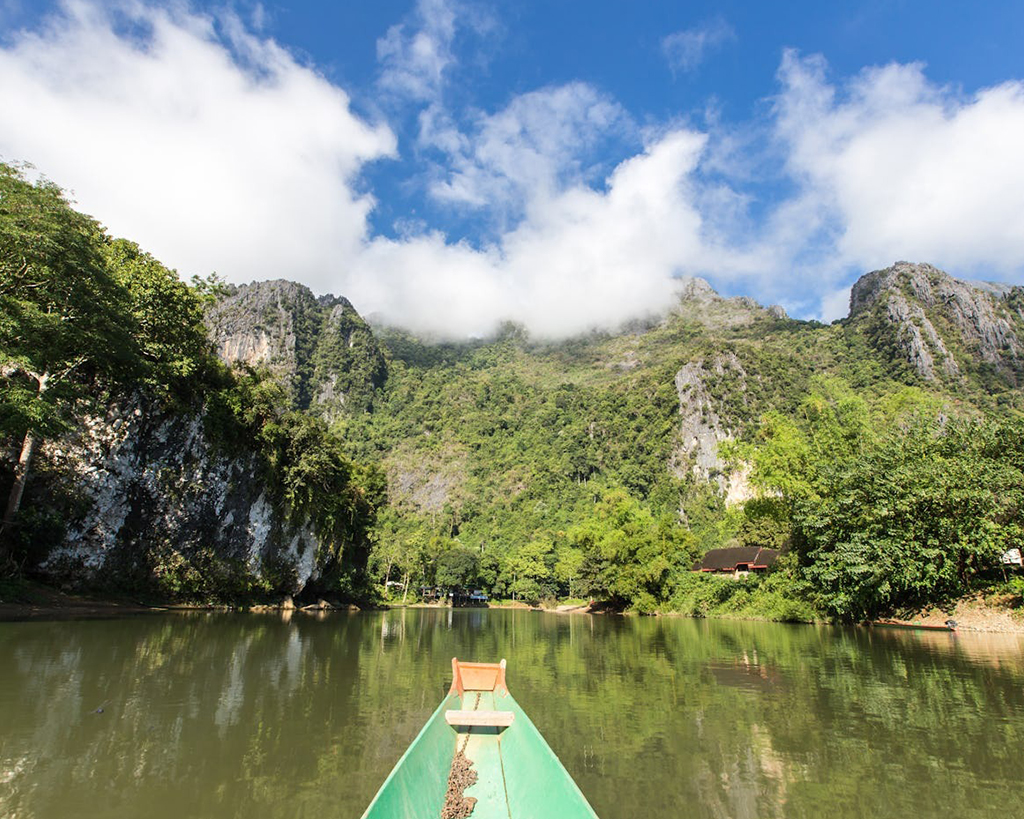 Vang Vieng Trekking and Kayaking Full day