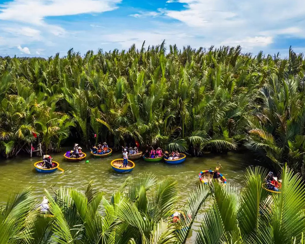 Cam Thanh Coconut Village Basket Boat Tour