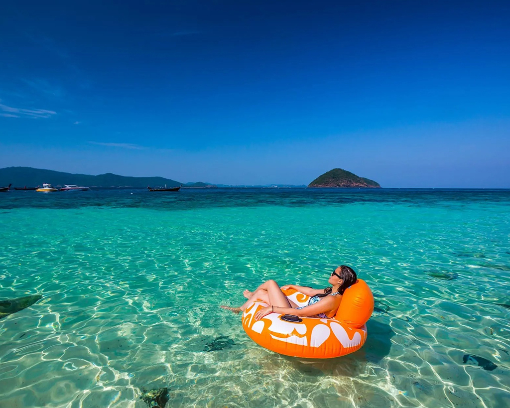 Coral Island & Racha Island by Speedboat Full day